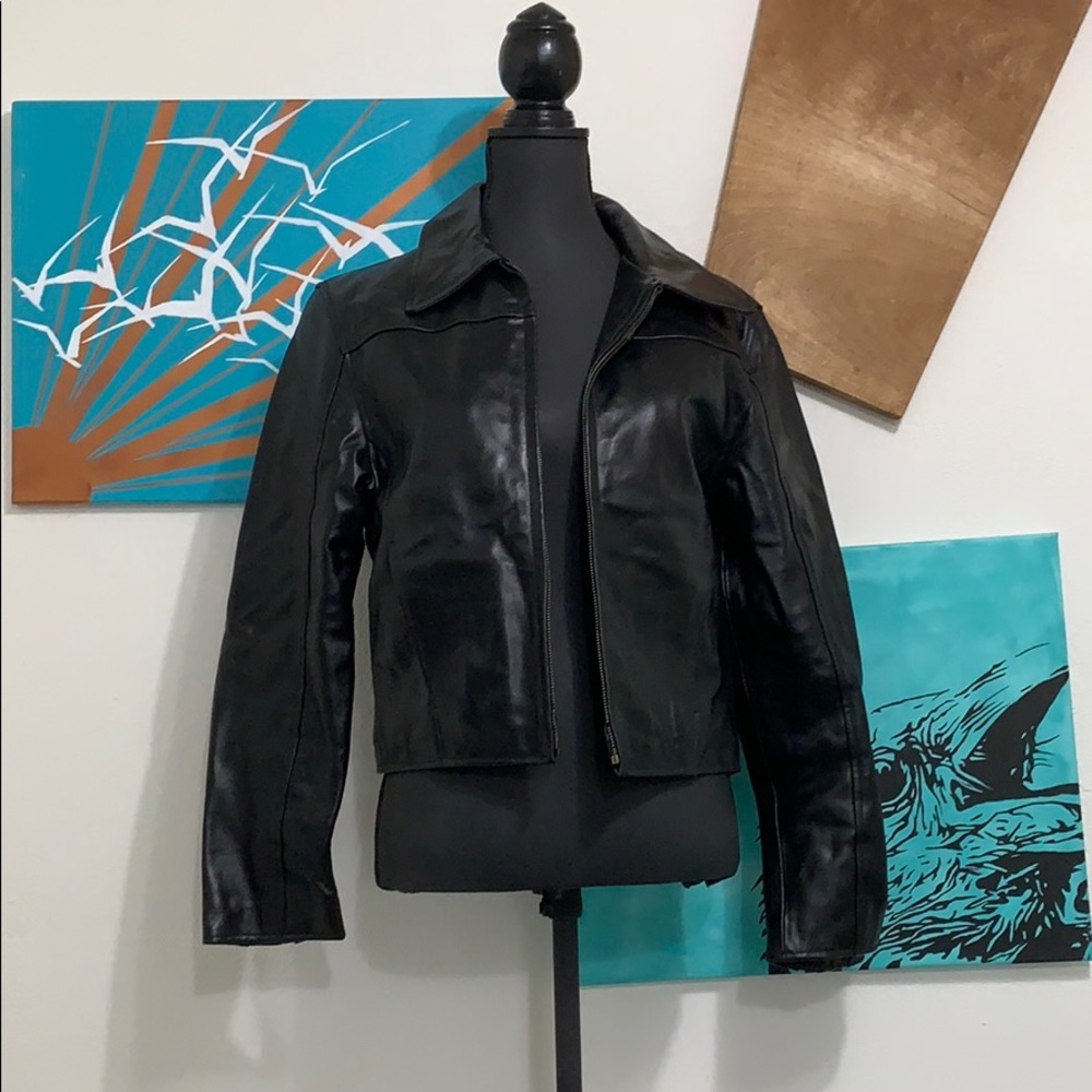 Steve Madden Leather Jacket M